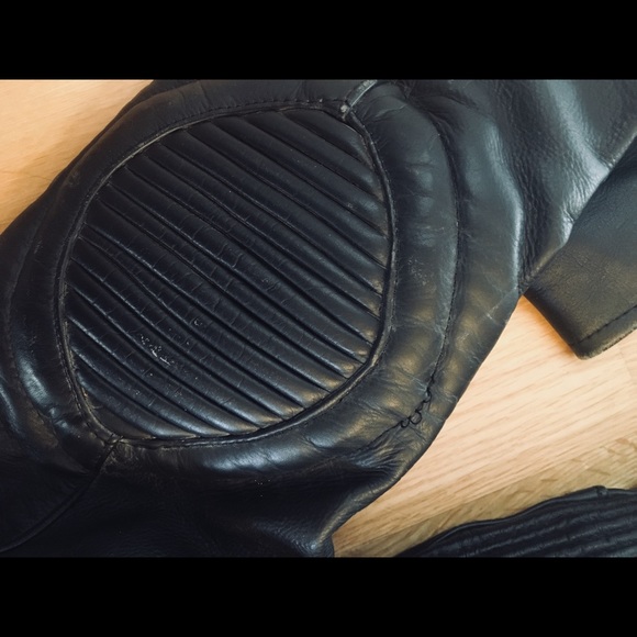 Men’s Leather Biker Jacket Thinsulate lined - Picture 3 of 5